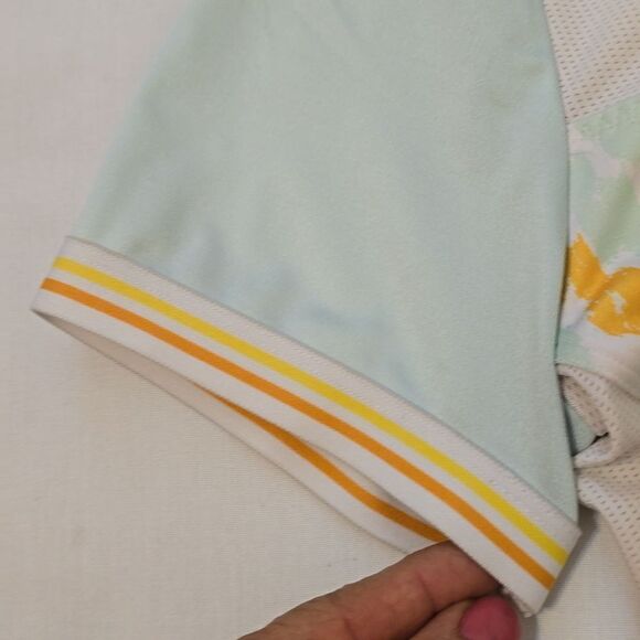 Stella McCartney for ADIDAS Barricade Short Sleeve Top 40 M - Picture 6 of 7